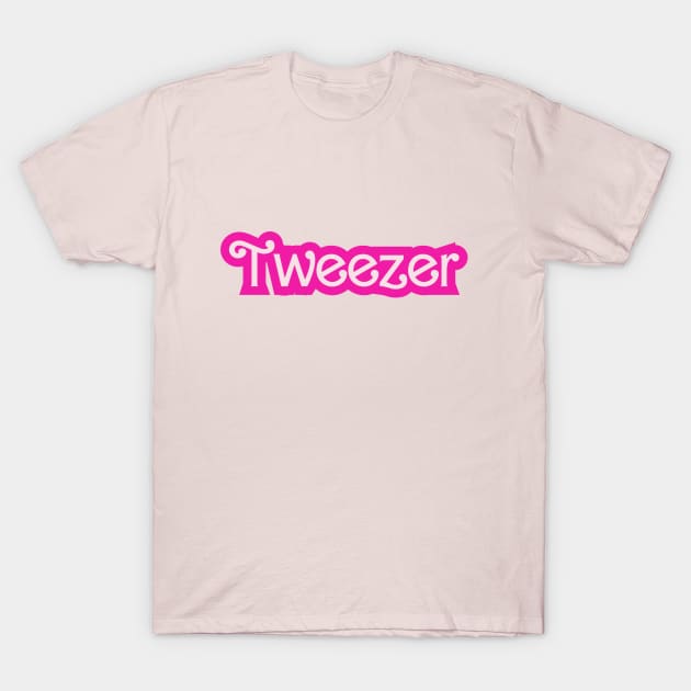 Phish Tweezer Barbie Hot Pink Baby Doll T-Shirt by GypsyBluegrassDesigns